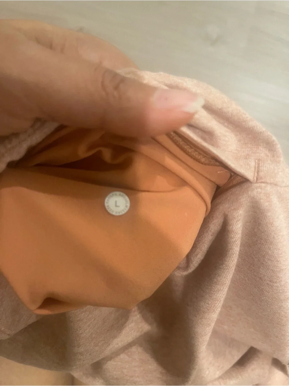Lululemon men joggers light coral size 10
